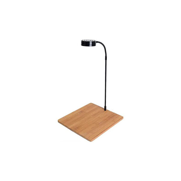 LED Light with Bamboo Base 9 Watt